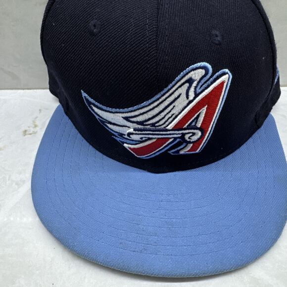 Anaheim Angels MLB New Era Cooperstown Collection Wool Fitted 7 1/8 Hat - Picture 2 of 7